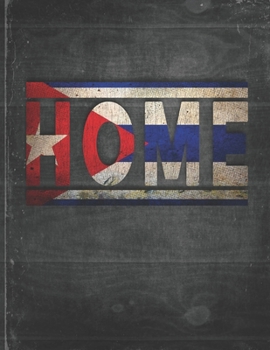 Home: Cuba Flag Personalized Retro Gift for Cuban Retired Coworker Friend Party  Undated Planner Daily Weekly Monthly Calendar Organizer Journal