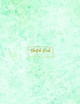 Paperback Blank Drawing Sketchbook: 8.5" X 11", Personalized Artist Sketchbook: 120 pages, Sketching, Drawing and Creative Doodling. Book