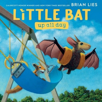 Hardcover Little Bat Up All Day Book