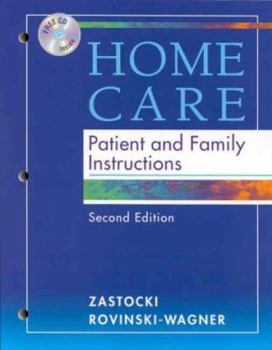 Paperback Home Care: Patient and Family Instructions (Book with CD-ROM) Book