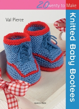 Paperback Knitted Baby Bootees Book