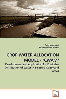 Paperback Crop Water Allocation Model - "Cwam" Book