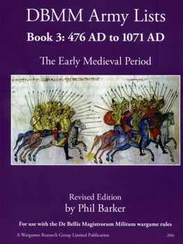 Paperback DBMM Army Lists Book 3: The Early Medieval Period 476 AD to 1971 AD Book