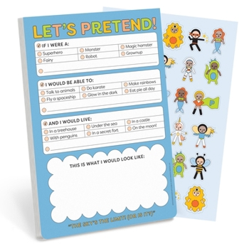 Misc. Let's Pretend! Playtime Pad with Sticker Sheet Book
