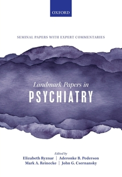 Paperback Landmark Papers in Psychiatry Book