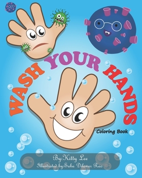Paperback Wash Your Hands Coloring Book