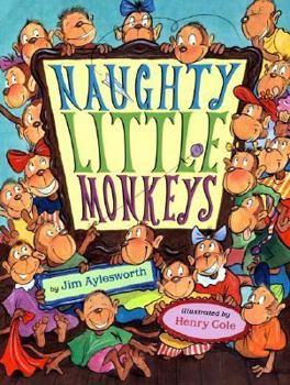 Hardcover Naughty Little Monkeys Book