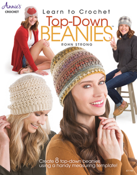 Paperback Learn to Crochet Top-Down Beanies Book