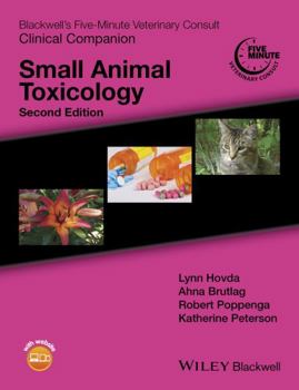 Paperback Blackwell's Five-Minute Veterinary Consult Clinical Companion: Small Animal Toxicology Book