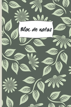 Paperback Bloc de Notas: Cuaderno Lineado. Cuaderno O Bloc de Notas O Apuntes, Diario O Agenda. [Spanish] Book