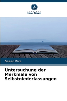 Paperback Untersuchung der Merkmale von Selbstniederlassungen [German] Book