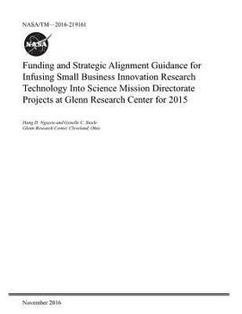 Funding and Strategic Alignment Guidance for Infusing Small Business Innovation Research Technology Into Science Mission Directorate Projects at Glenn Research Center for 2015