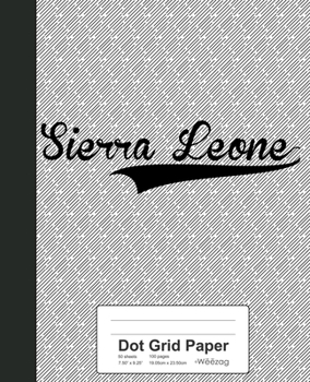 Paperback Dot Grid Paper: SIERRA LEONE Notebook Book