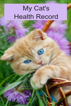 Paperback My Cat's Health Records Book