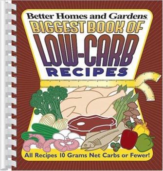 Paperback Biggest Book of Low-Carb Recipes Book