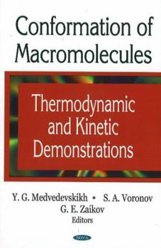 Hardcover Conformation of Macromolecules Book