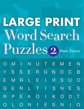 Paperback Large Print Word Search Puzzles 2 [Large Print] Book