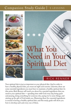 Paperback What You Need in Your Spiritual Diet Study Guide Book