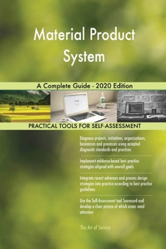 Paperback Material Product System A Complete Guide - 2020 Edition Book