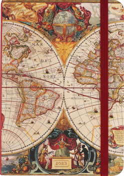 Hardcover 2023 Old World Weekly Planner (16 Months, Aug 2022 to Dec 2023) Book