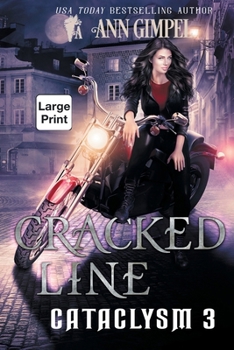 Paperback Cracked Line: An Urban Fantasy [Large Print] Book