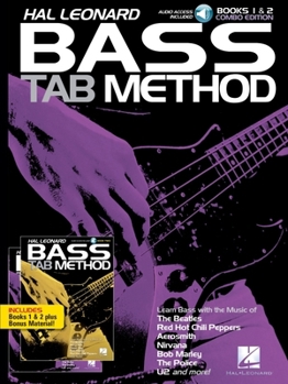 Misc. Hal Leonard Bass Tab Method: Combo Edition of Books 1 & 2 with Online Audio Book