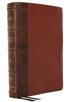 Imitation Leather Nkjv, Large Print Verse-By-Verse Reference Bible, MacLaren Series, Leathersoft, Brown, Comfort Print: Holy Bible, New King James Version [Large Print] Book