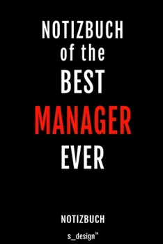 Notizbuch f�r Manager: Originelle Geschenk-Idee [120 Seiten kariertes blanko Papier]