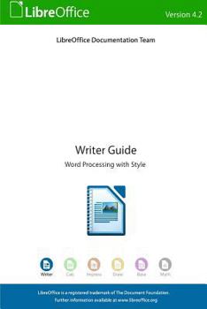 Paperback LibreOffice 4.2 Writer Guide Book
