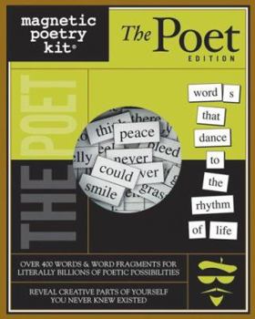 Hardcover The Poet Edition: Magnetic Poetry Kit Book