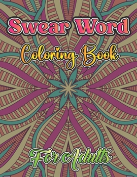Paperback swear word coloring book for adults Book