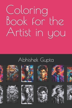 Paperback Coloring Book for the Artist in you Book