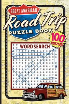 Paperback Great American Road Trip Puzzle Book