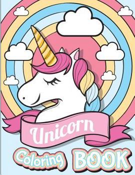 Paperback Unicorn coloring book: Unicorn Coloring and Activity Book for Kids Book
