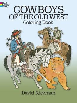 Paperback Cowboys of the Old West Coloring Book