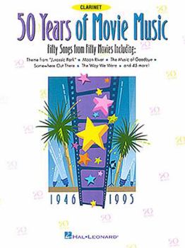 Paperback 50 Years of Movie Music: For Clarinet Book