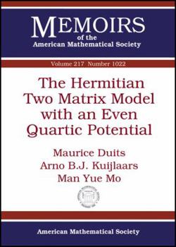 Paperback Hermitian Two Matrix Model with an Even Quartic Potential Book