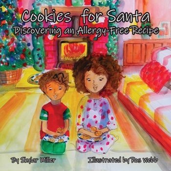 Paperback Cookies for Santa: Discovering an Allergy-Free Recipe [Large Print] Book