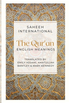Paperback The Qur'an - English Meanings Book