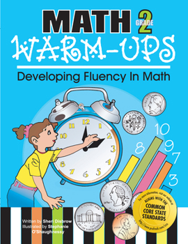 Paperback Math Warm-Ups Grade 2: Developing Fluency in Math Book