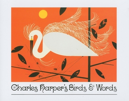 Hardcover Charles Harper's Birds and Words Book