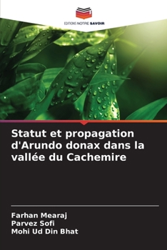 Paperback Statut et propagation d'Arundo donax dans la vallée du Cachemire [French] Book