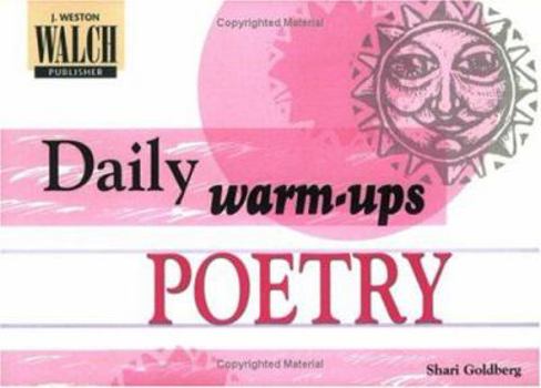 Spiral-bound Daily Warm-Ups: Poetry Book