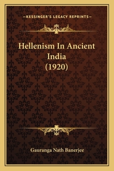 Paperback Hellenism In Ancient India (1920) Book