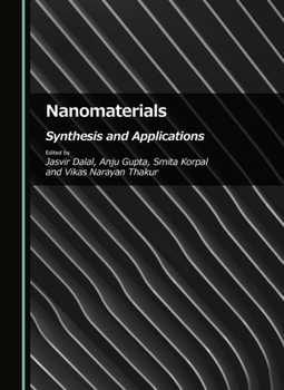 Hardcover Nanomaterials: Synthesis and Applications Book
