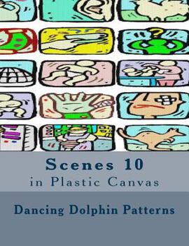 Paperback Scenes 10: in Plastic Canvas Book