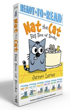 Nat the Cat Big Box of Books (Boxed Set): Nat the Cat Takes a Nap; Nat the Cat Takes a Bath; Nat the Cat Has a Snack; Nat the Cat Has a Hat; Nat the Cat Finds a Map; Nat the Cat Sets a Trap