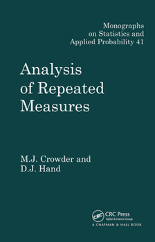 Paperback Analysis of Repeated Measures Book