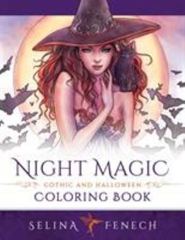 Paperback Night Magic - Gothic and Halloween Coloring Book