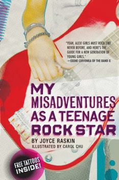 Paperback My Misadventures as a Teenage Rock Star Book